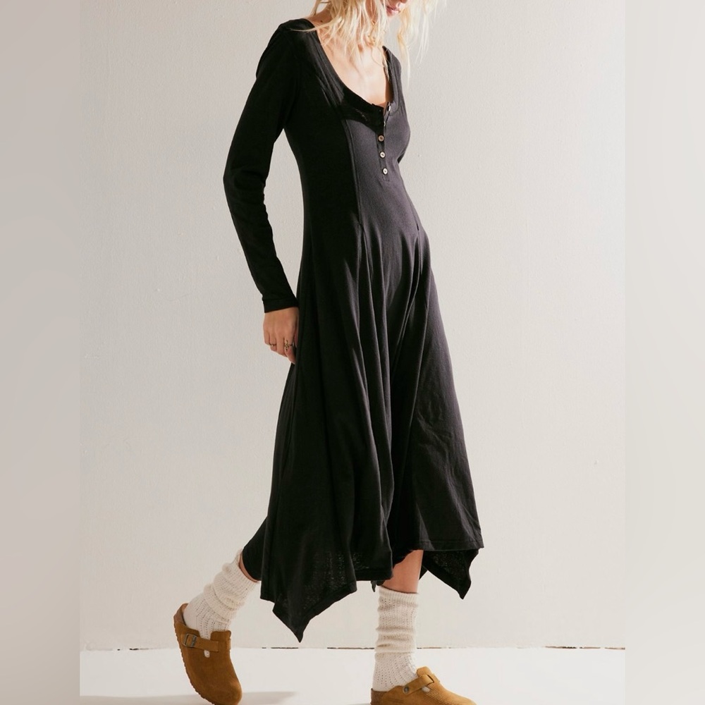 NWT Free People Morgan Henley Maxi - S & M